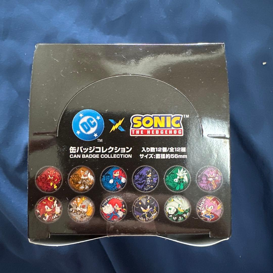 ソニック　DCコミックス　缶バッジコレクション　TGS限定