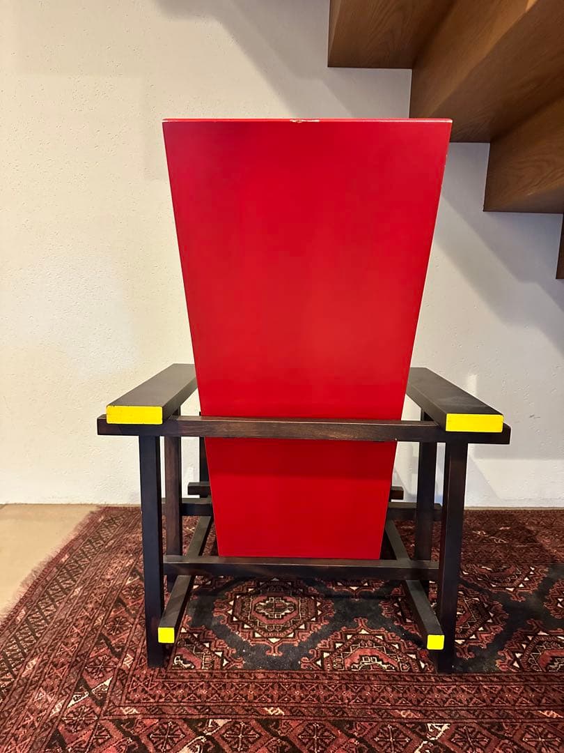 希少　レッドアンドブルーチェア Gerrit Rietveld ヴィンテージ