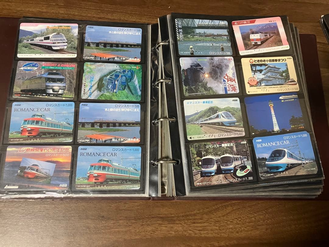 値下げ依頼、値下げ交渉大歓迎　オレンジカード　ロマンスカード　写真上限まで記載