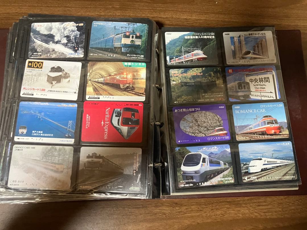 値下げ依頼、値下げ交渉大歓迎　オレンジカード　ロマンスカード　写真上限まで記載