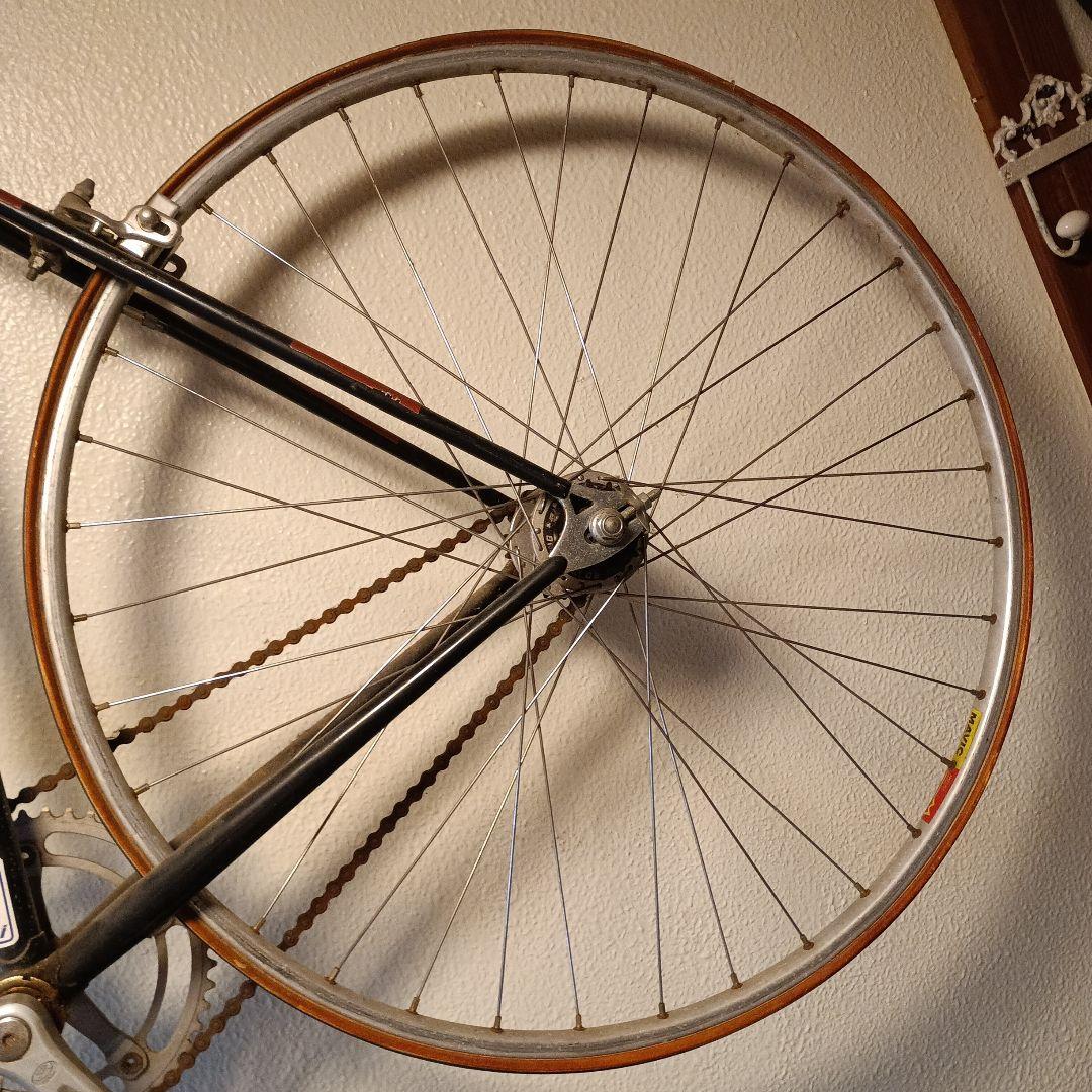 ピストバイク・シングルパイプリムチューブラータイヤ