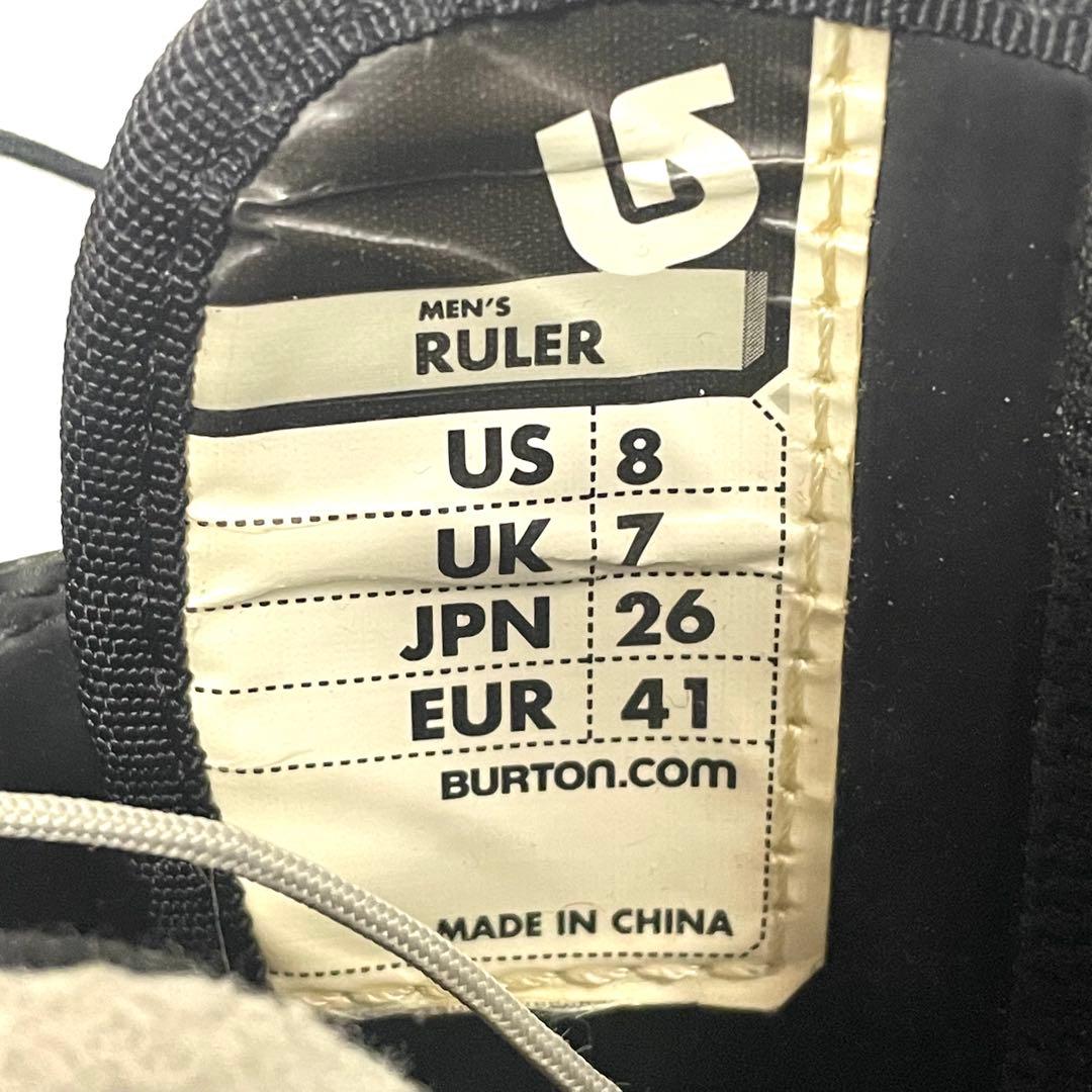 BURTON バートン スノーボードブーツ men's RULER 26cm