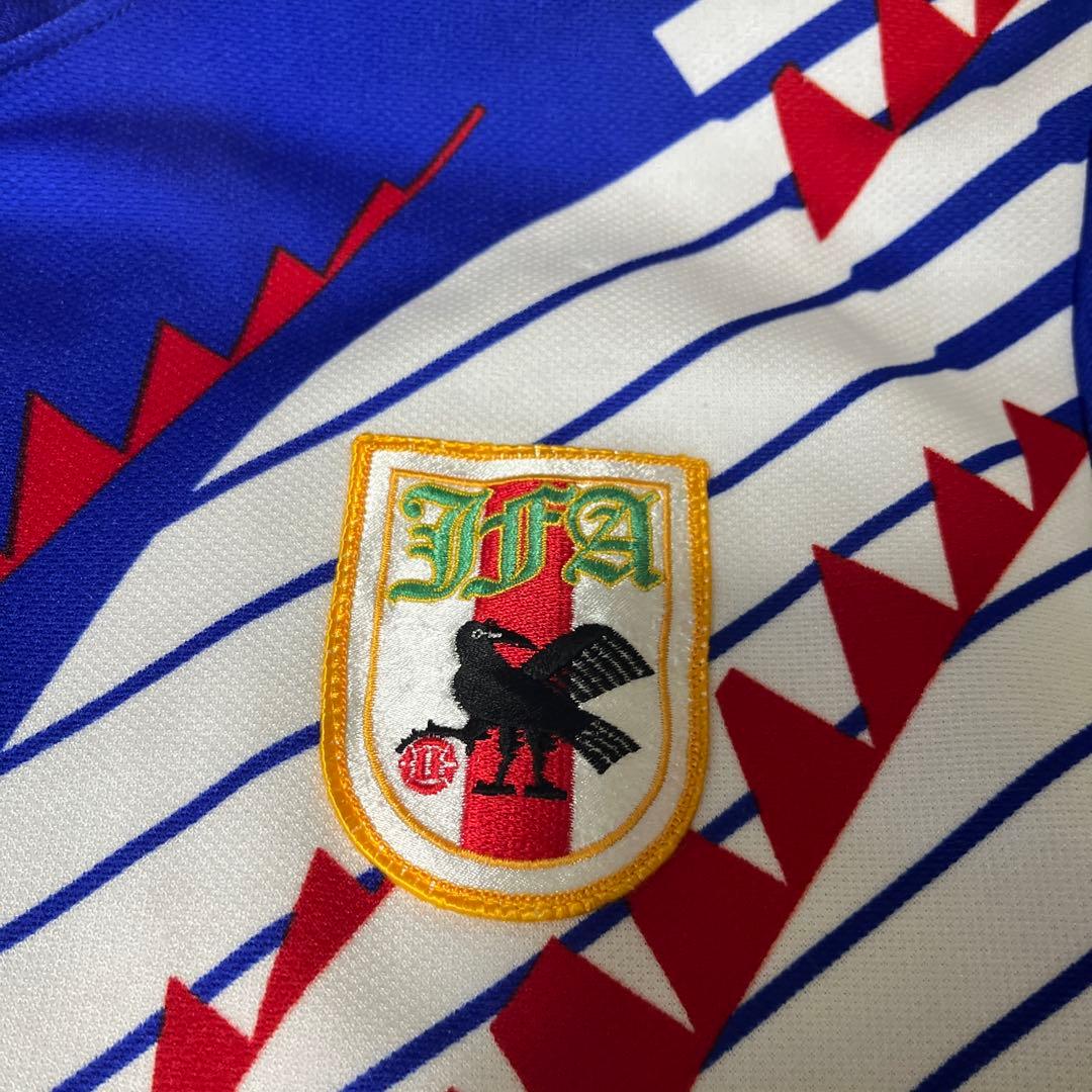 asics ドーハ　サッカー日本代表　90sジャージ　Oサイズ