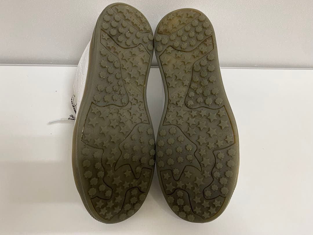 MARK&LONA マークアンドロナ エンボスキルトスカルスニーカー　26㌢