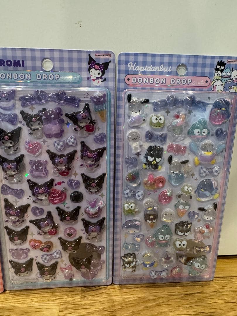 正規品 ボンボンドロップシール サンリオ 第二弾 5枚セット