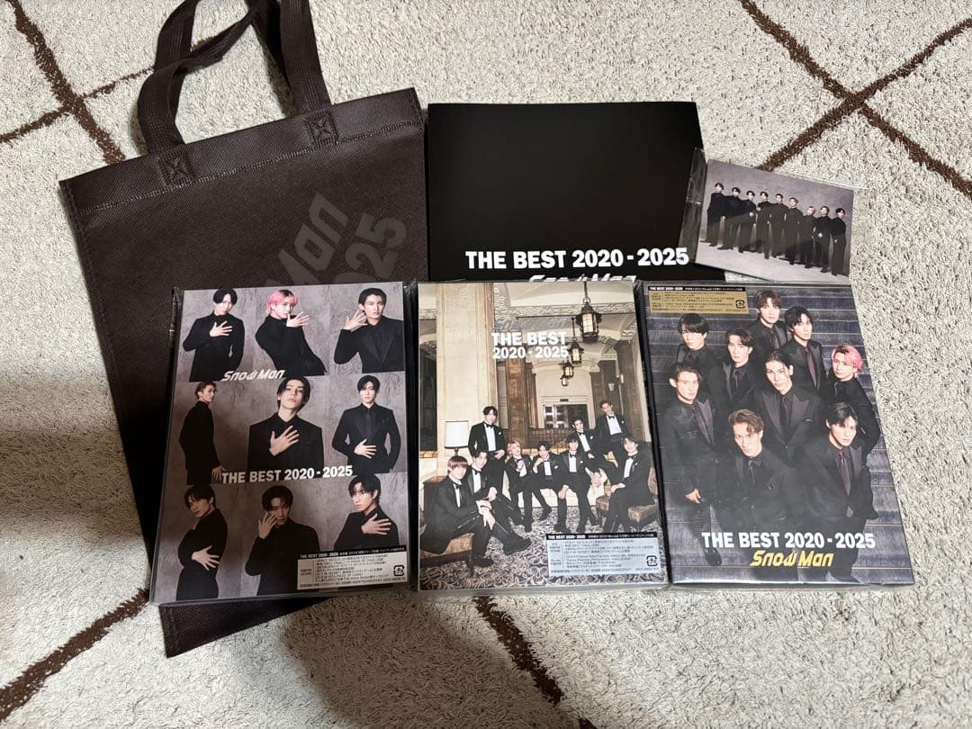  Man THE BEST 2020-2025 3形態 特典付き