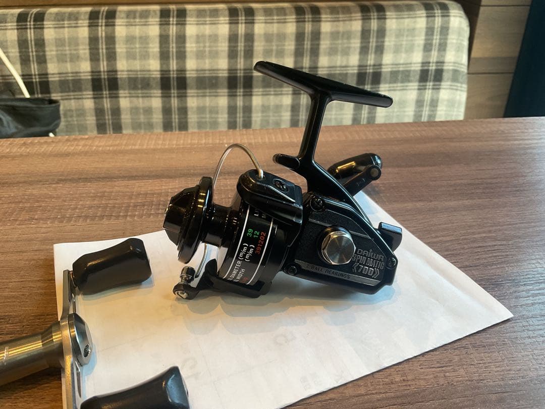 ダイワスピンマチック700とカスタムハンドル