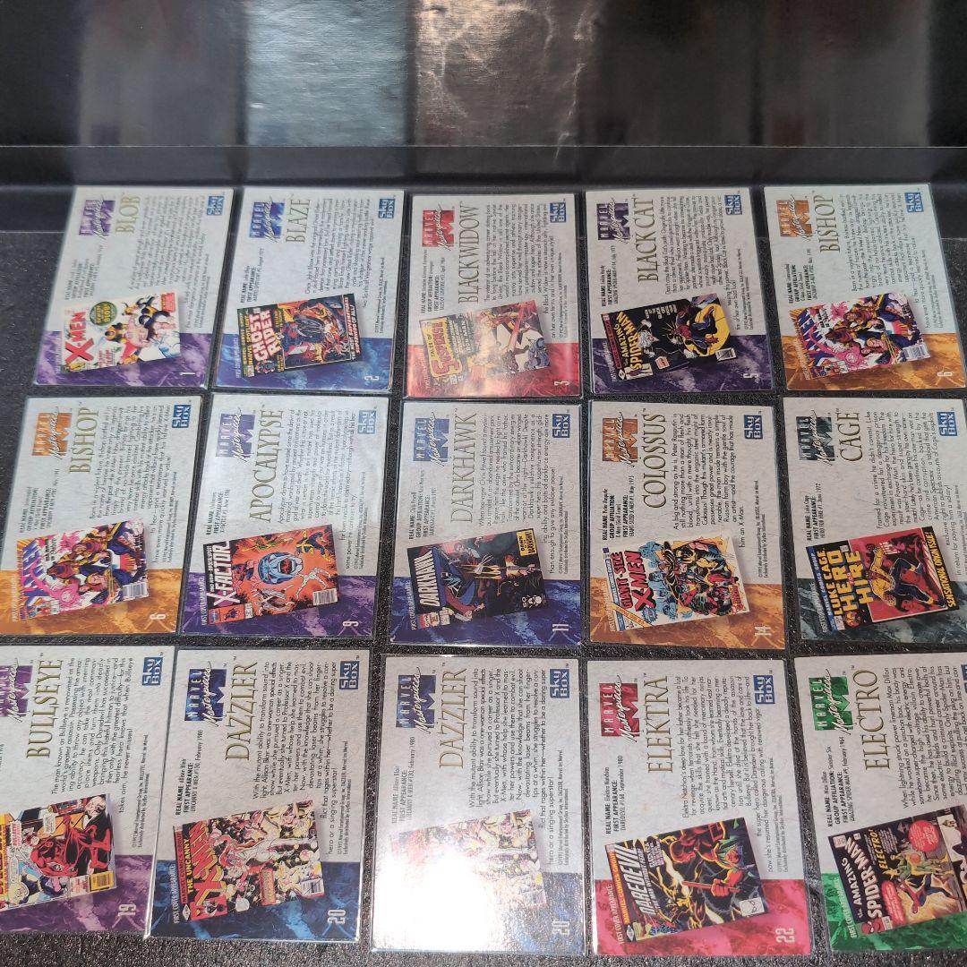 MARVEL トレーディングカード まとめ メルカリ便