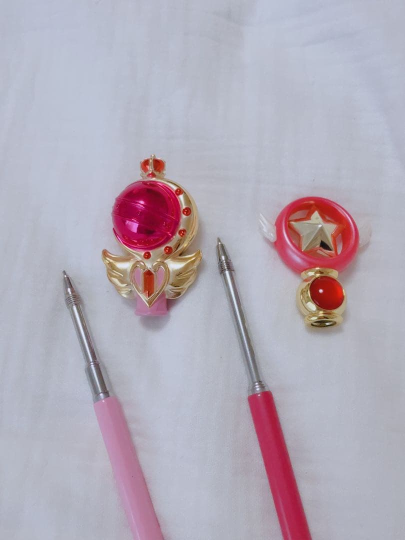 セーラームーン＆カードキャプターさくら 指示棒 2本セット 当時物 公式文具