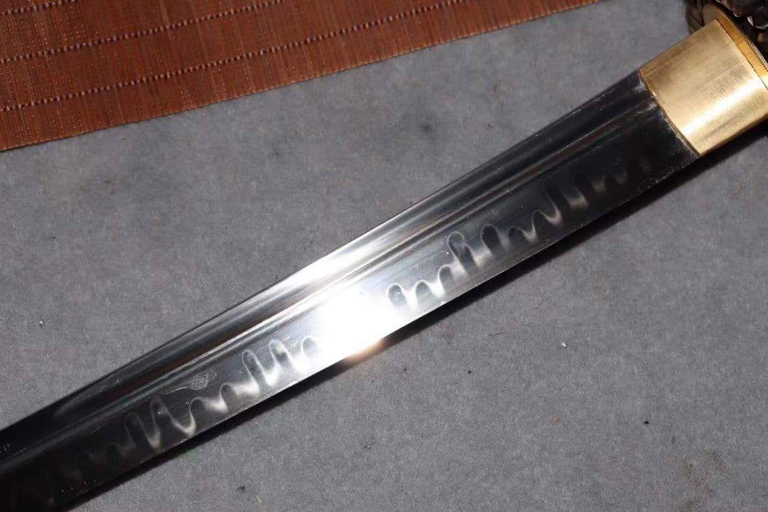 【協差一金セミ】武具　刀装具　日本刀　模造刀 居合刀 肋差 短刀