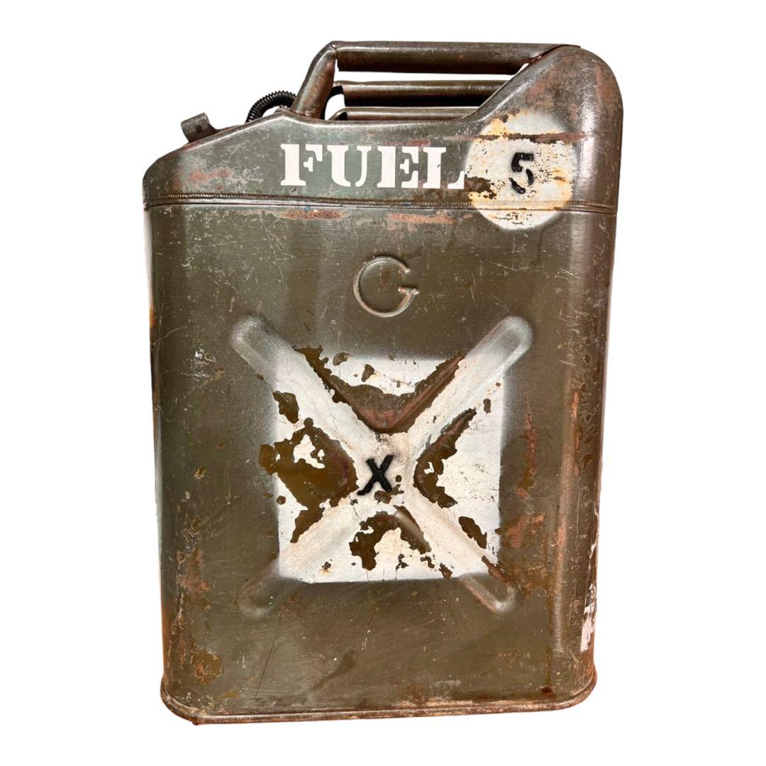 サバイバルUSMCアメリカ海兵隊アメリカ軍 ジェリ缶 アンティーク ディスプレイ