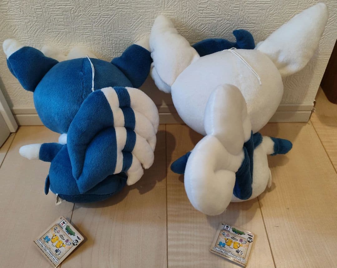 【タグ付き】ポケモン スーパーDX ぬいぐるみ ニャオニクス オス メス BIG