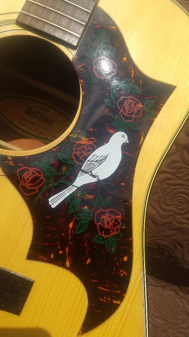 希少 Jullian 150 黒澤楽器 アコースティックギター ハードケース付