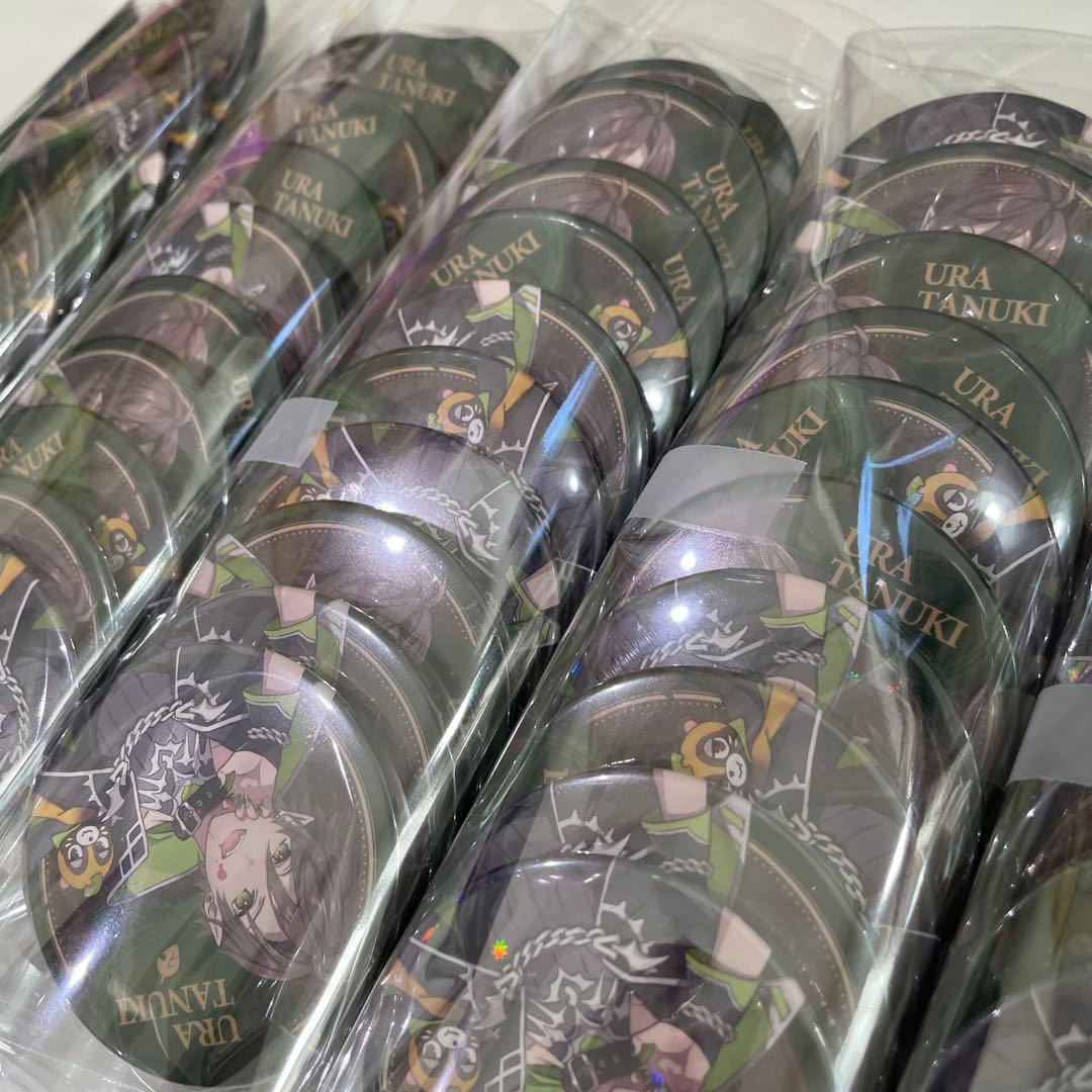 L20.うらたぬき 2021 ハロパ 缶バッジ 浦島坂田船 等身