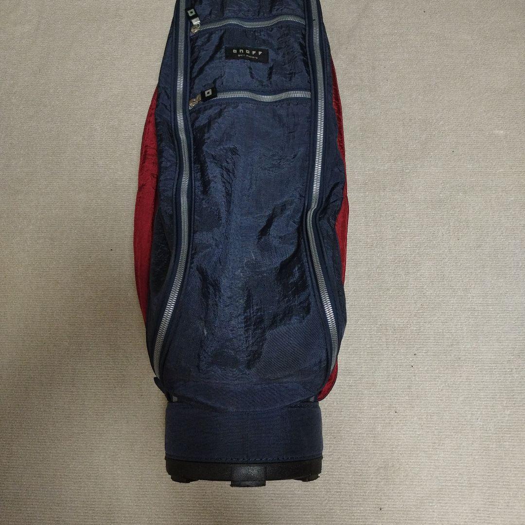 ONOFF　オノフネイビー フード付き ゴルフバッグ