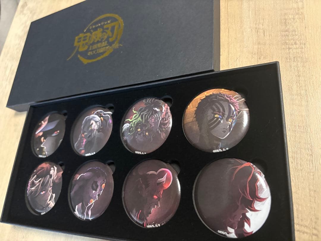 鬼滅の刃 上限集結、そして刀鍛冶の里へ　缶バッジ 8個セット