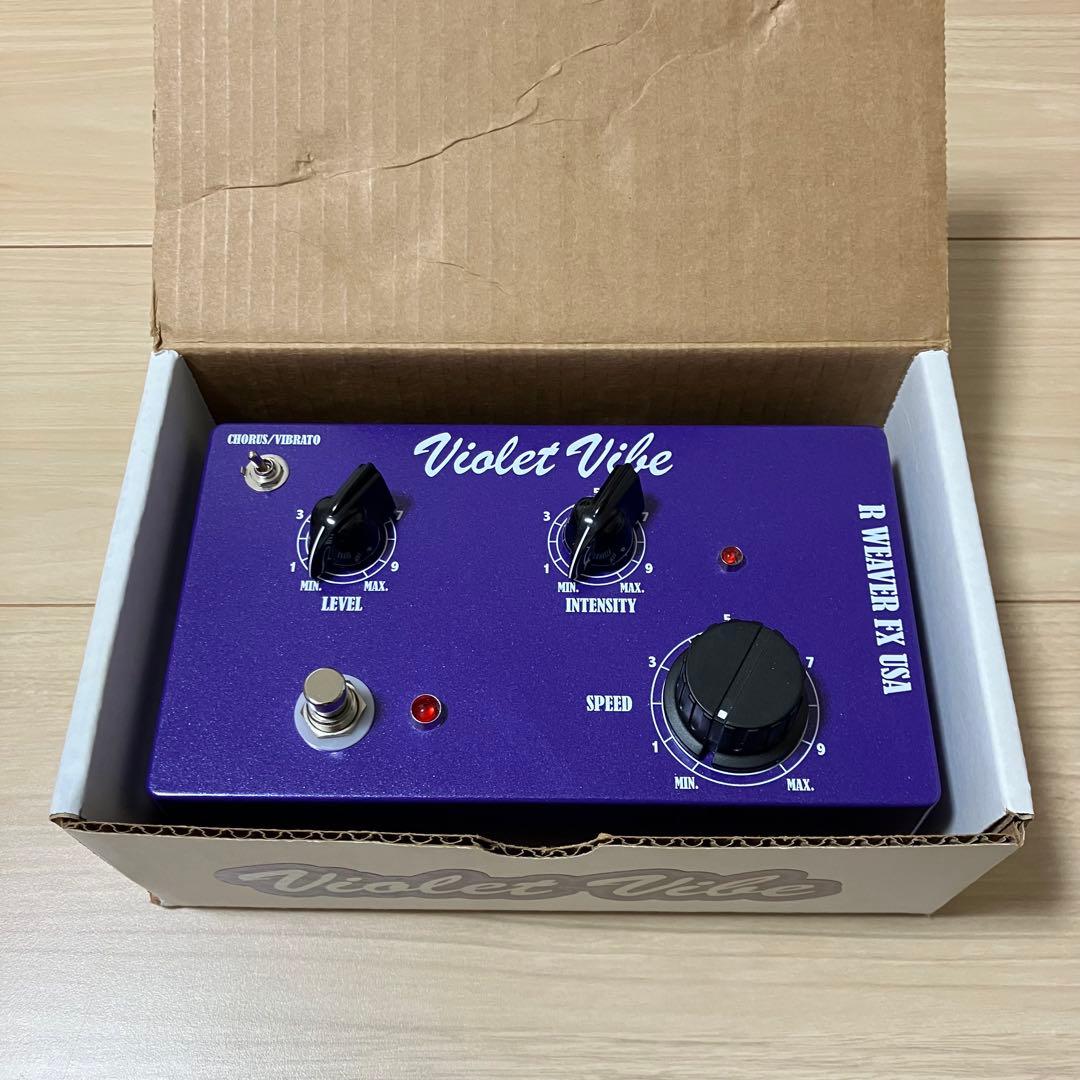 新品 未使用 R WEAVER FX Violet Vibe Uni Vibe