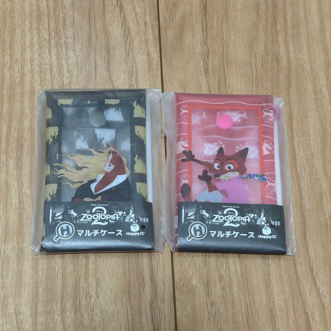 ズートピア2 Happyくじ セブンイレブン フィギュア ニック ジュディ
