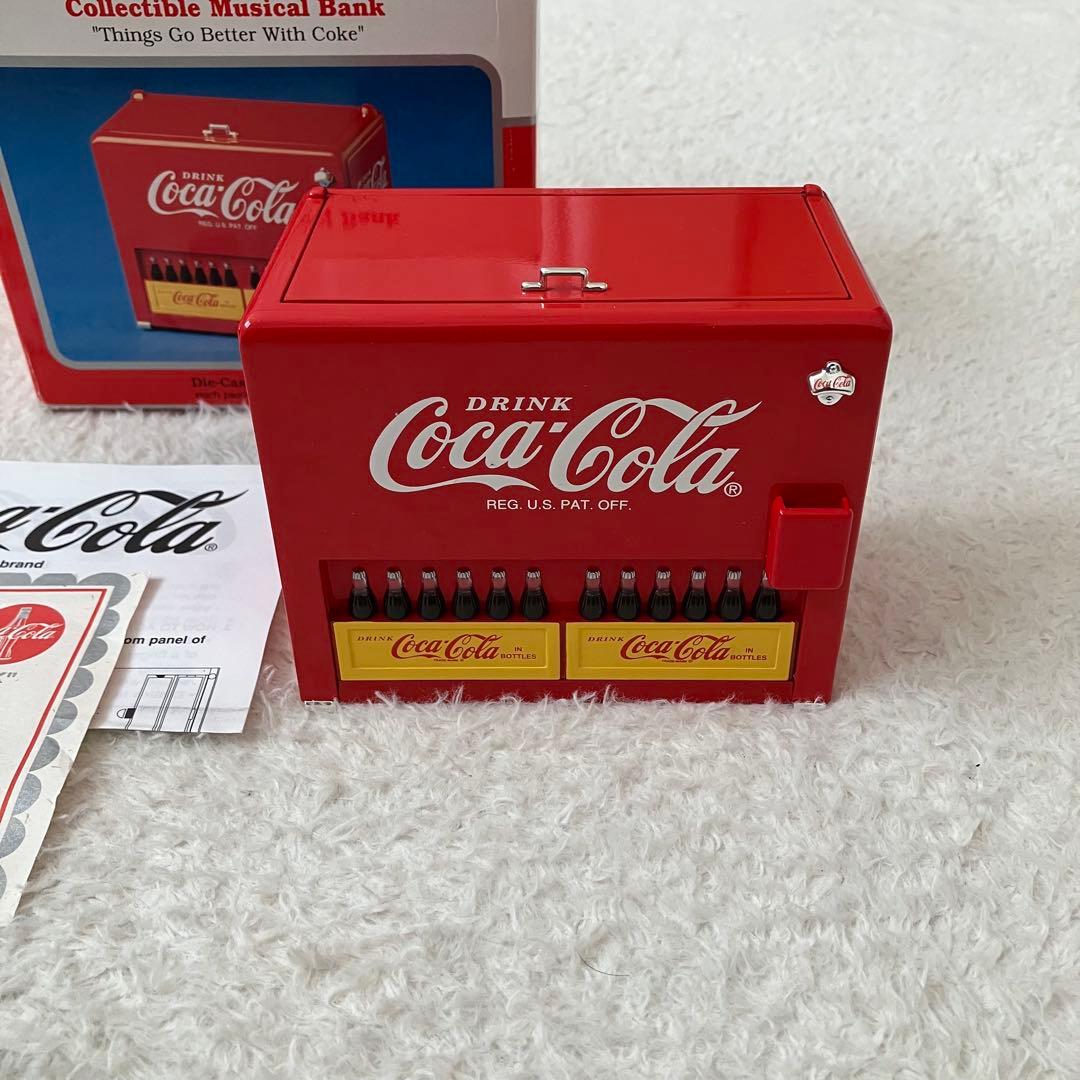 アンティーク雑貨 90s Coca-Cola collectible musical bank