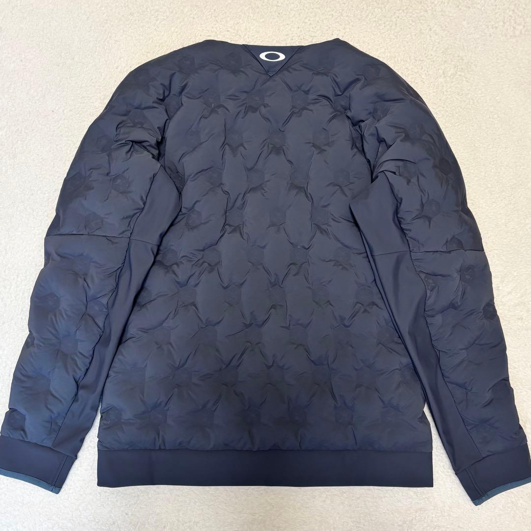 未使用品 オークリー ゴルフ 軽量 ストレッチ ダウンジャケット L