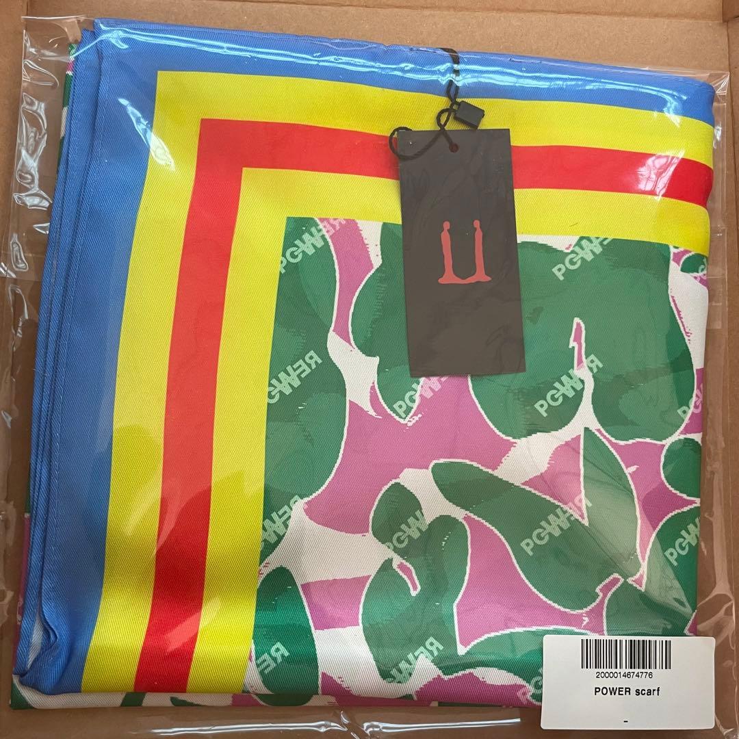 【完全正規品】G-DRAGON POWER スカーフ　ジヨン　fc購入　ピーマイ