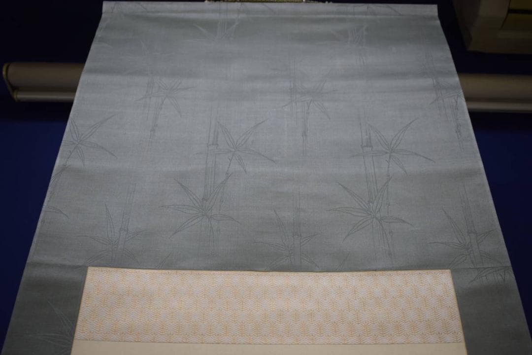 真作/姫島竹外/梅画賛/絹表装/布袋屋掛軸HI-456