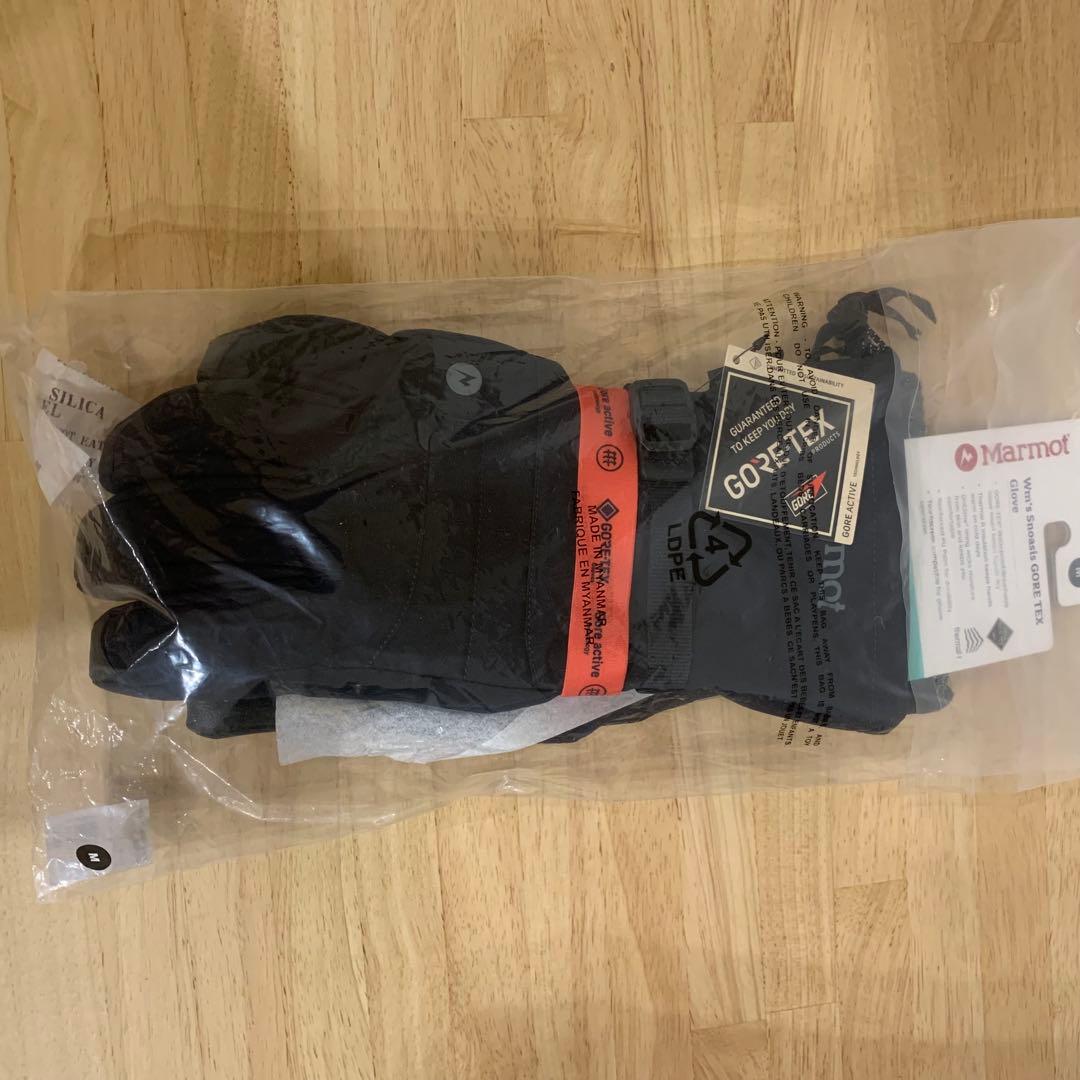 新品 Marmot GORE-TEX スキー グローブ M 手袋 スノボ 防寒
