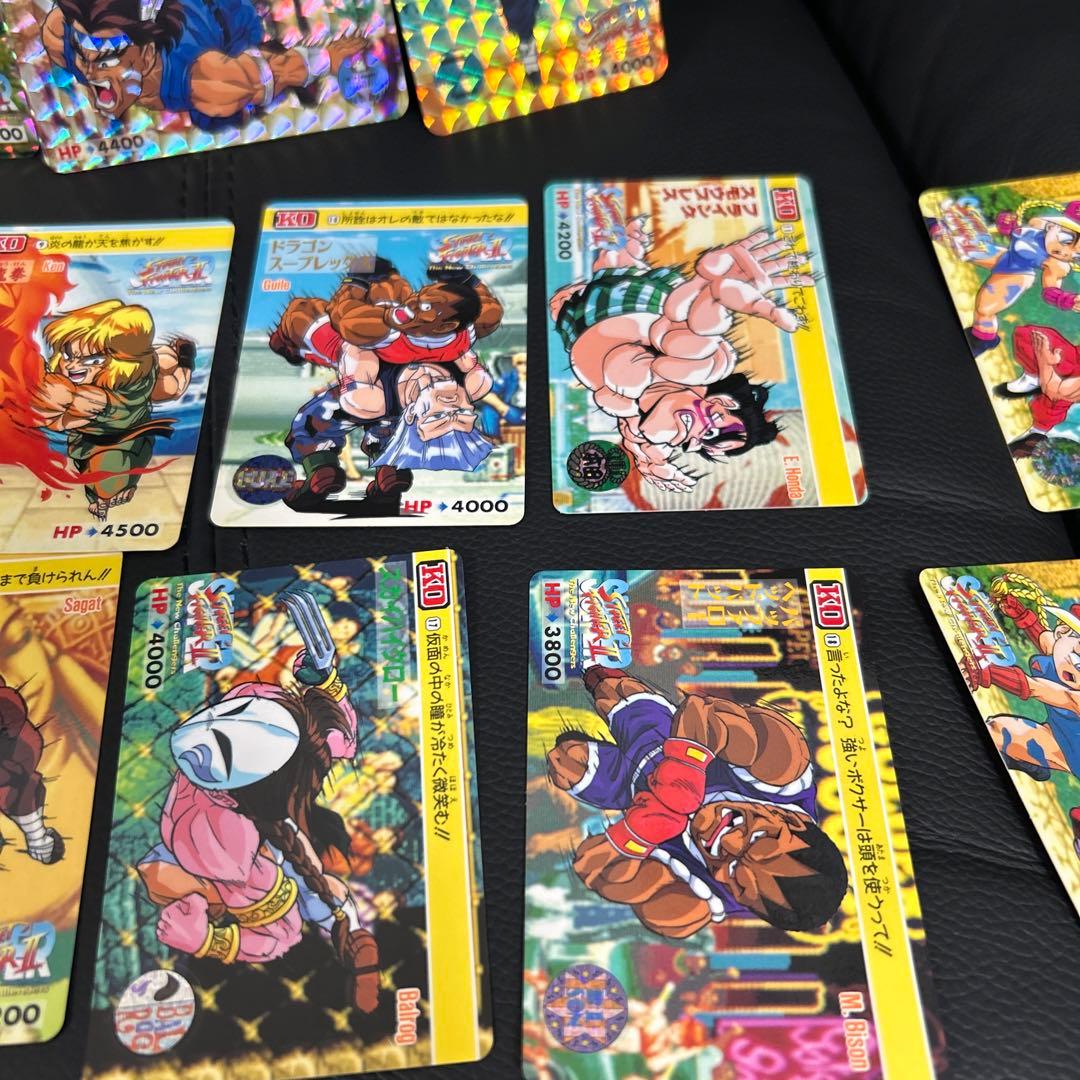 スーパーストリートファイターⅡ 1993 カードダス　全42種