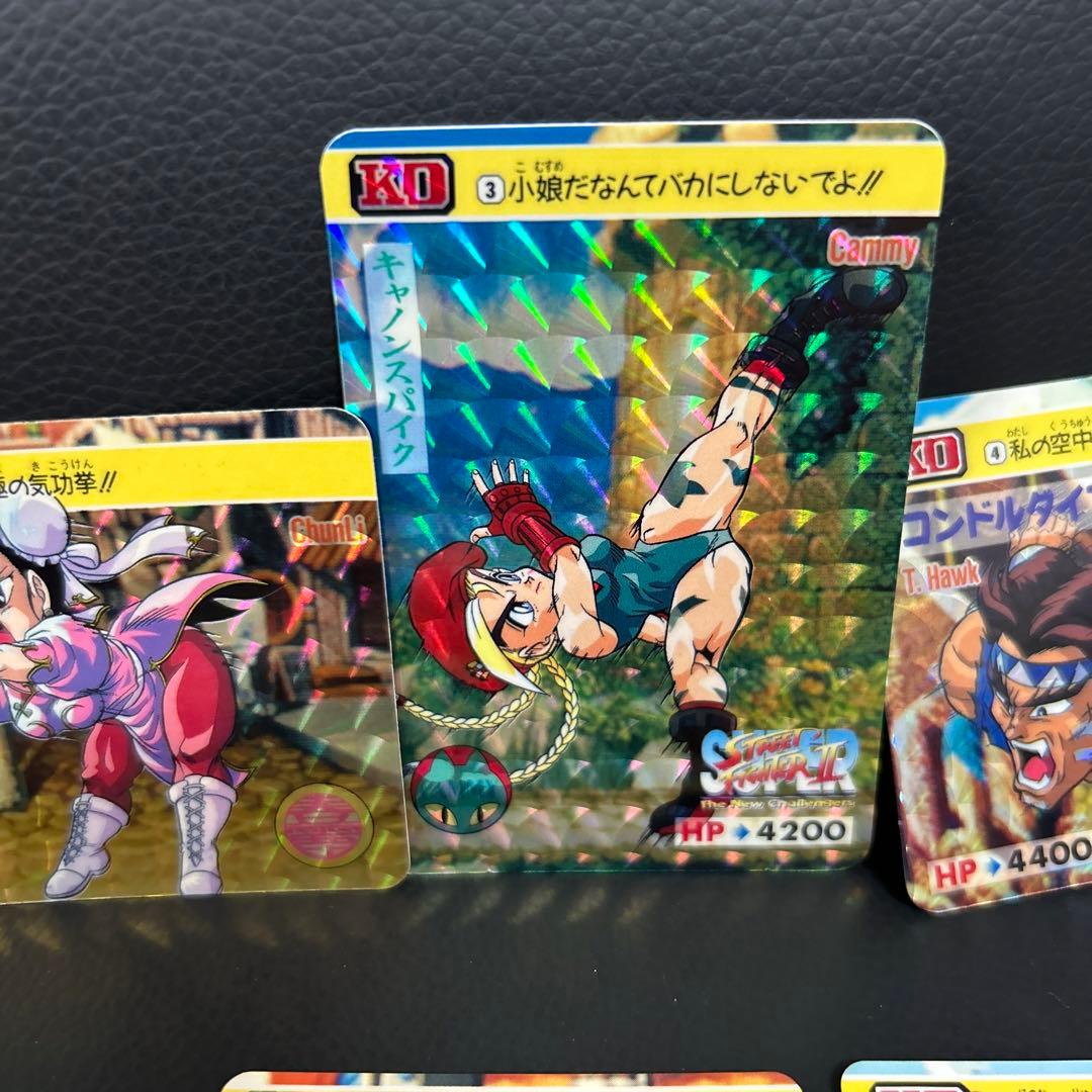 スーパーストリートファイターⅡ 1993 カードダス　全42種