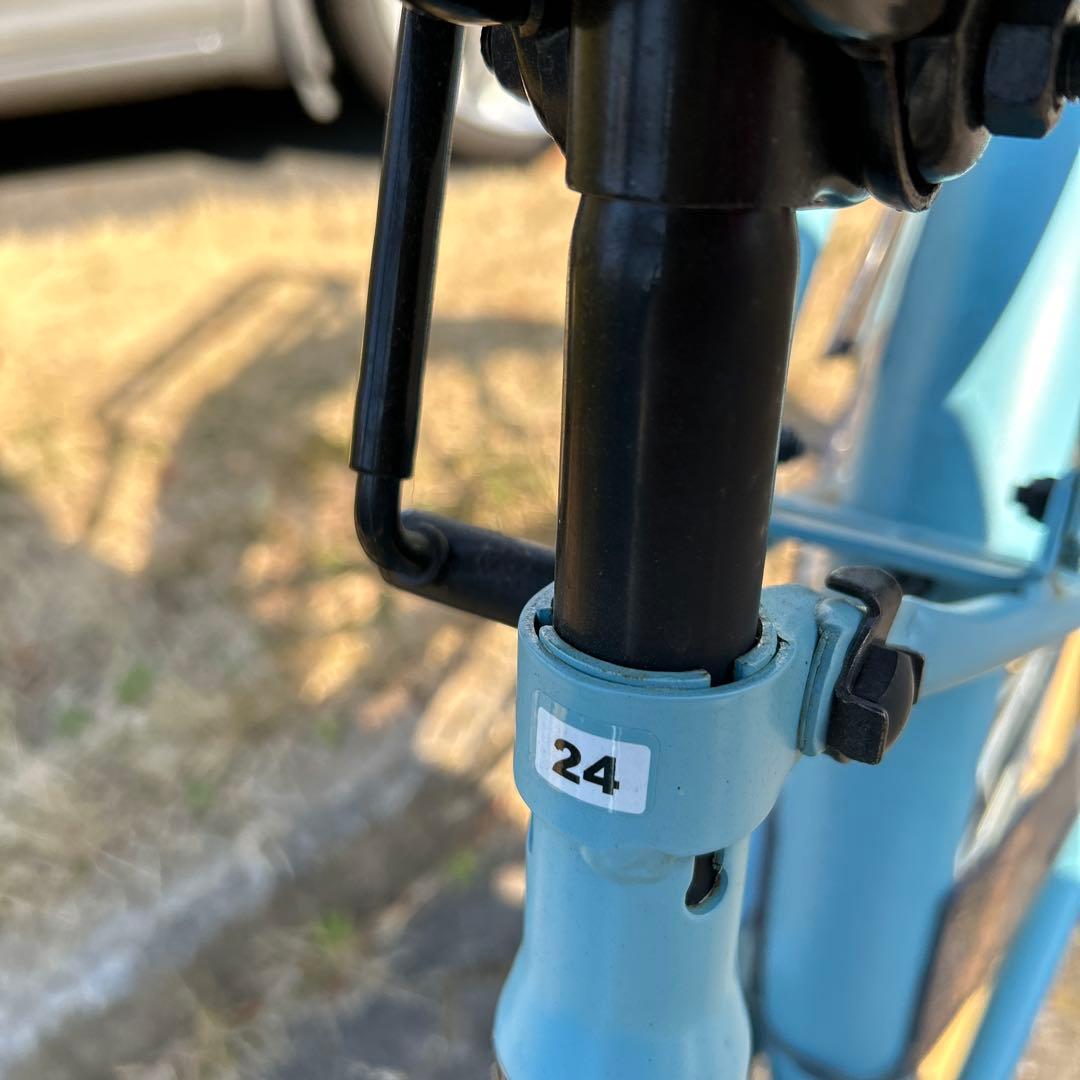 [あさひ]カーグバケット BAA-L 24変速なし オートライト シティサイクル