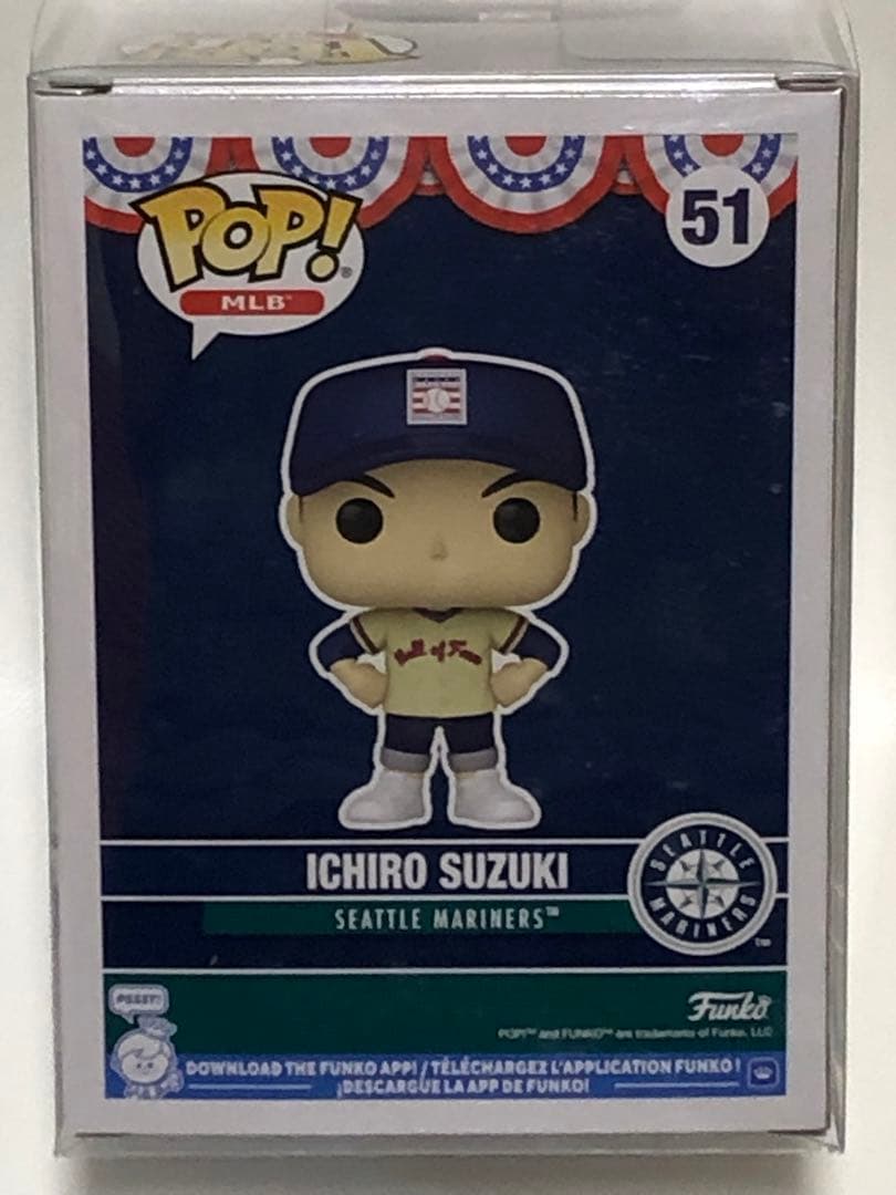 イチロー 球場配布 Funko POP 2025年 殿堂入り記念 フィギュア