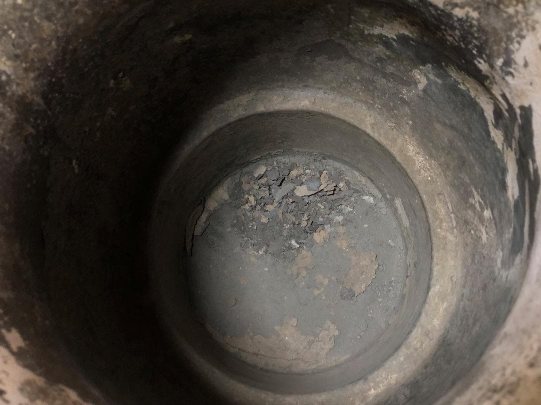 【 青銅陣釜 戦陣釜 】 傳今川義元公之炊飯釜　戦国時代　旧家所蔵