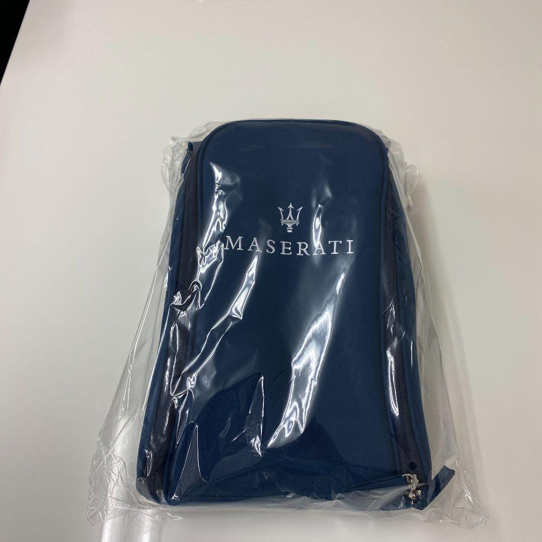 マセラティ　ゴルフシューズバッグ