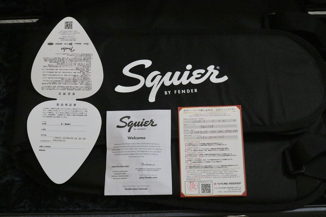 ギター Squier J Mascis Jazzmaster