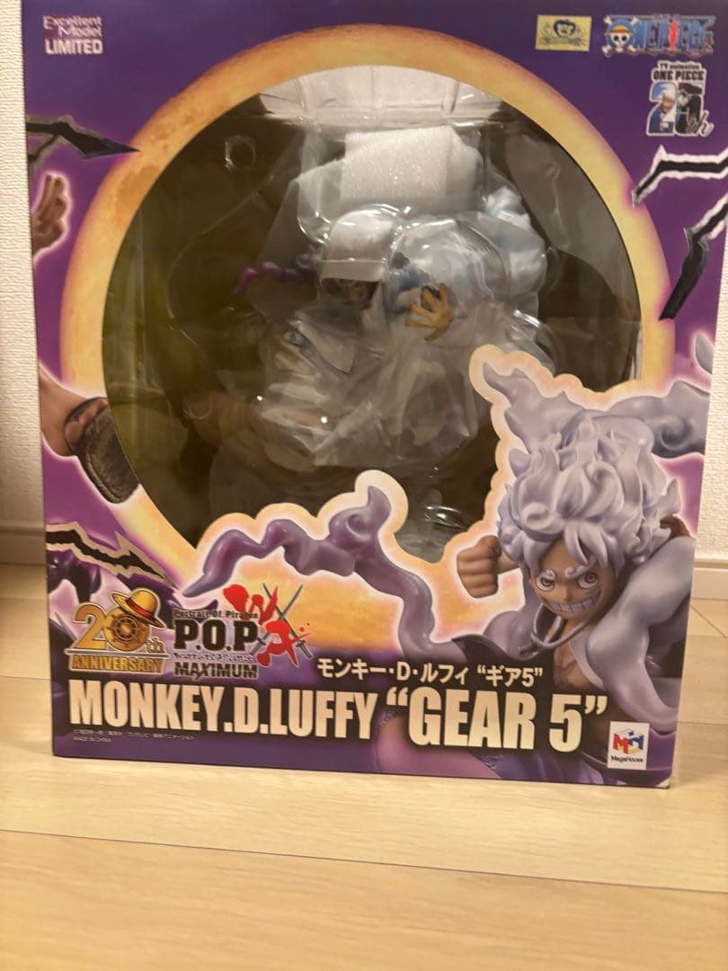 新品未開封！最安値！pop WA- maximumニカモンキー・Ｄ・ルフィギア5