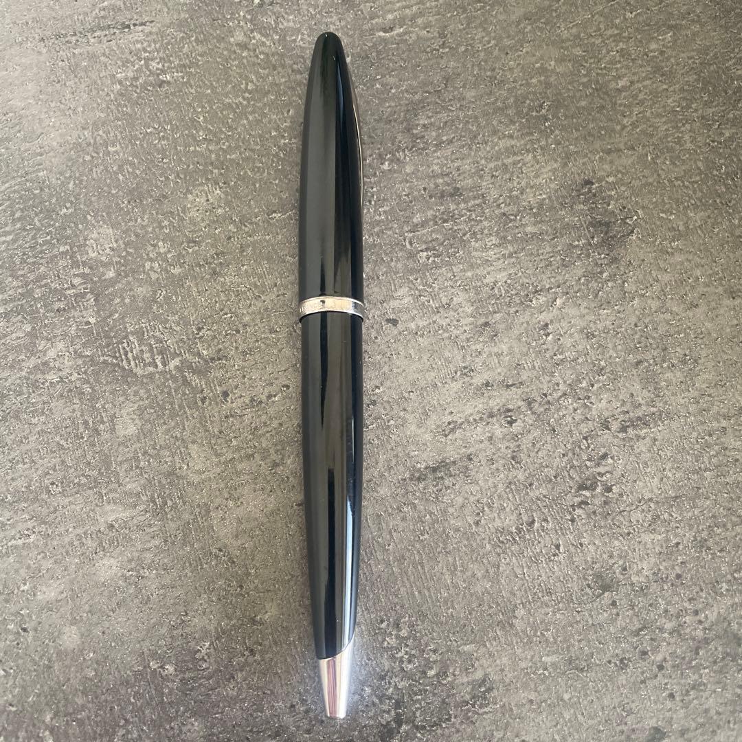 伊勢丹購入Waterman ボールペン カレン ケース付き ウォーターマン 黒