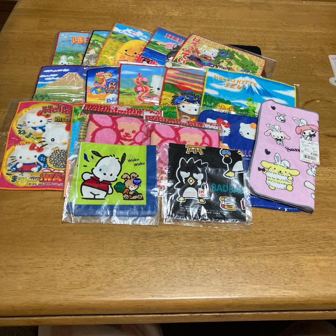 サンリオ　ハローキティ　ハンドタオル　セット売り