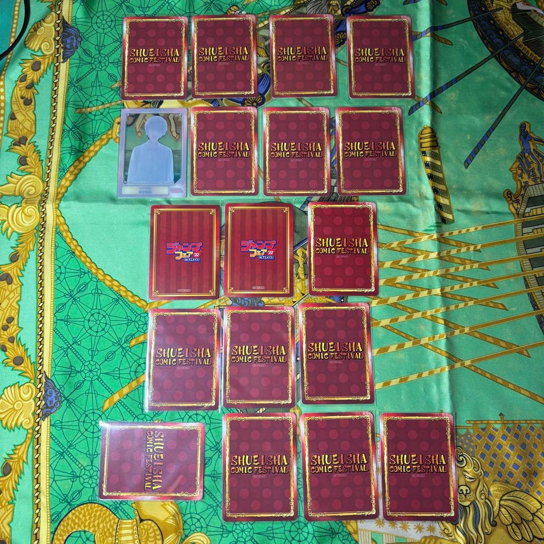 SCFカード ジャンプフェア SCFフェア アニメイト 計18種