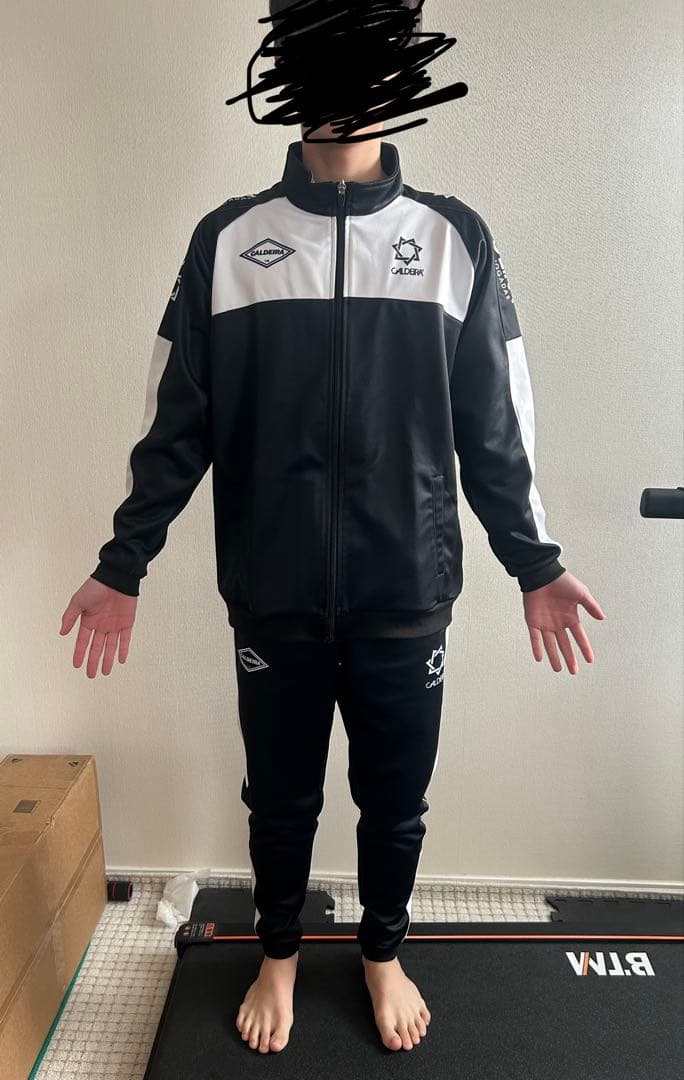 CALDEIRA キャルデラ ジャージ上下セット S 美品早いもの勝ち‼️