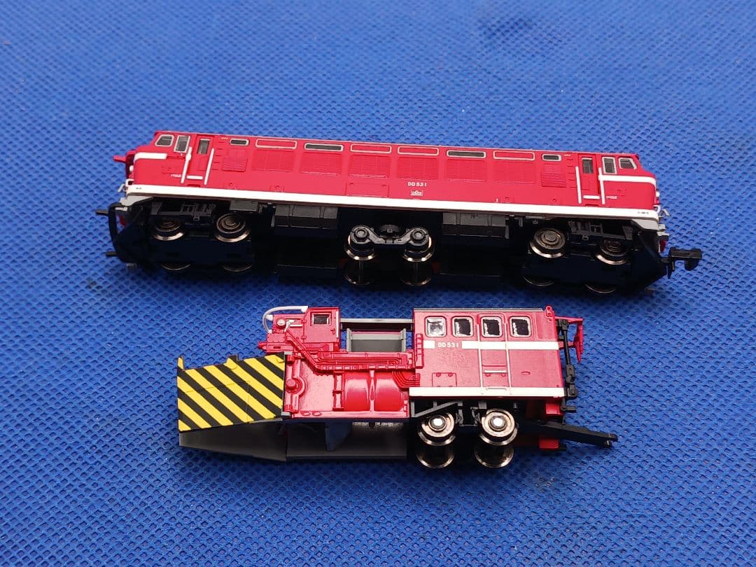 マイクロエースA6150 DD53-1 ロータリー除雪機関車 登場時・東新潟2両