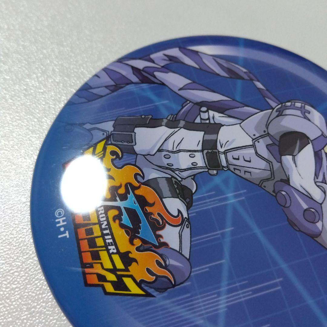 【デジモン】ヴォルフモン 20周年 カラ鉄 コラボ トレーディングでか缶バッジ