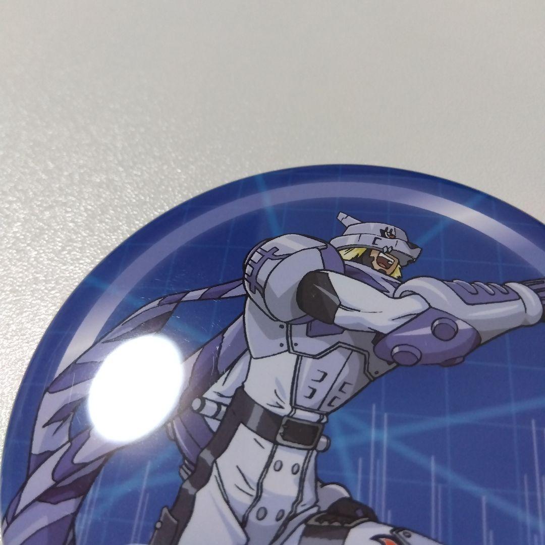 【デジモン】ヴォルフモン 20周年 カラ鉄 コラボ トレーディングでか缶バッジ