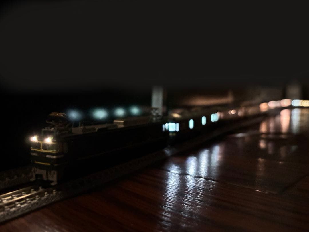 TOMIX 24系25形トワイライトエクスプレス専用常点灯室内灯 10両フル編成