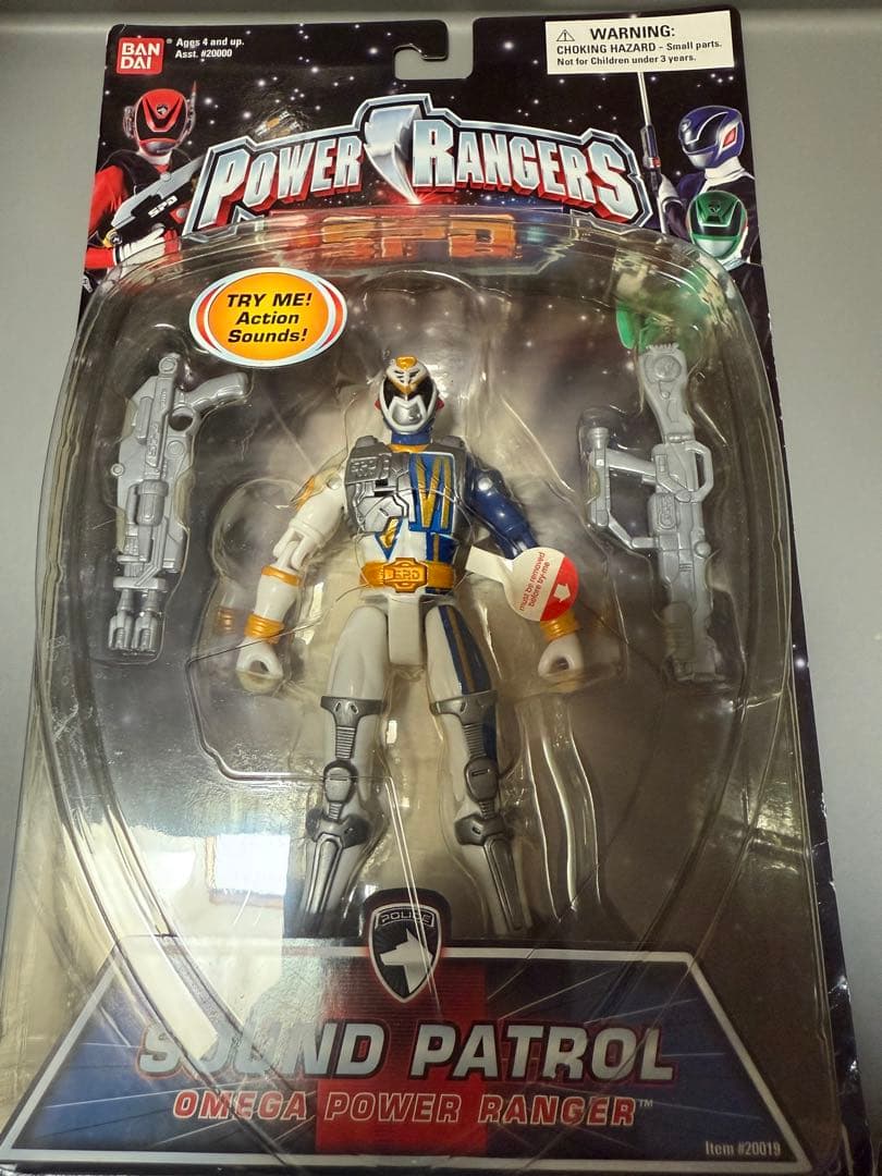 特撮 BANDAI Sound Patrol Omega Power Ranger