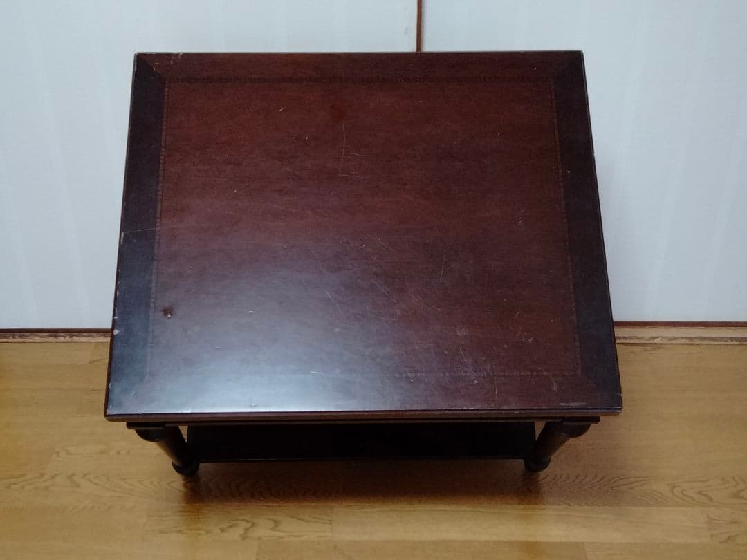 【カリモク】昭和レトロ　サイドテーブル　ドマーニ