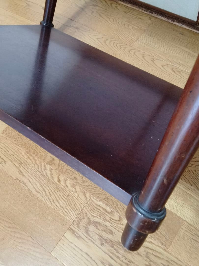 【カリモク】昭和レトロ　サイドテーブル　ドマーニ