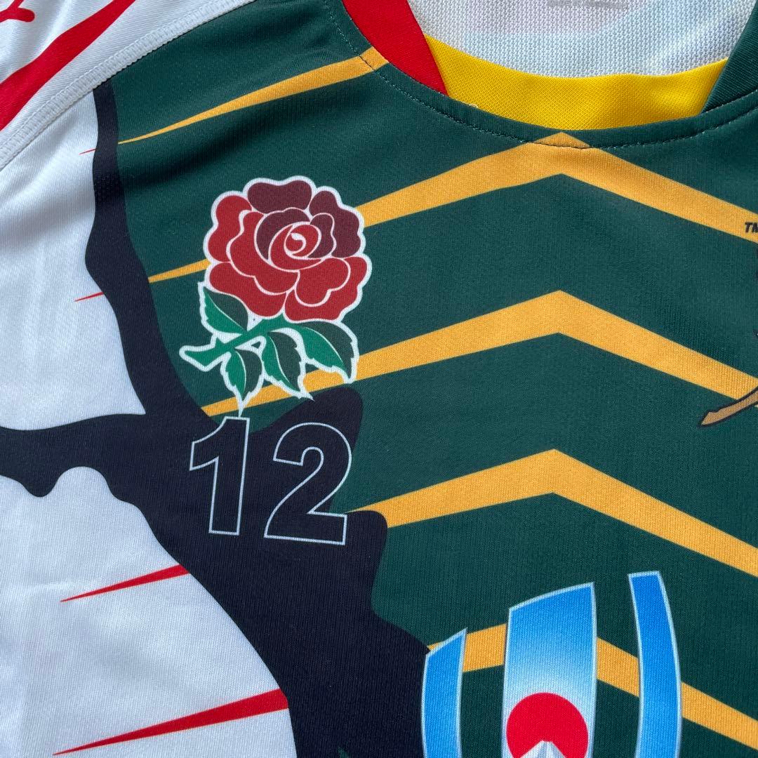 劇レア　ワールドカップ　アシックス　ラグビー　南アフリカ　イングランド　決勝戦