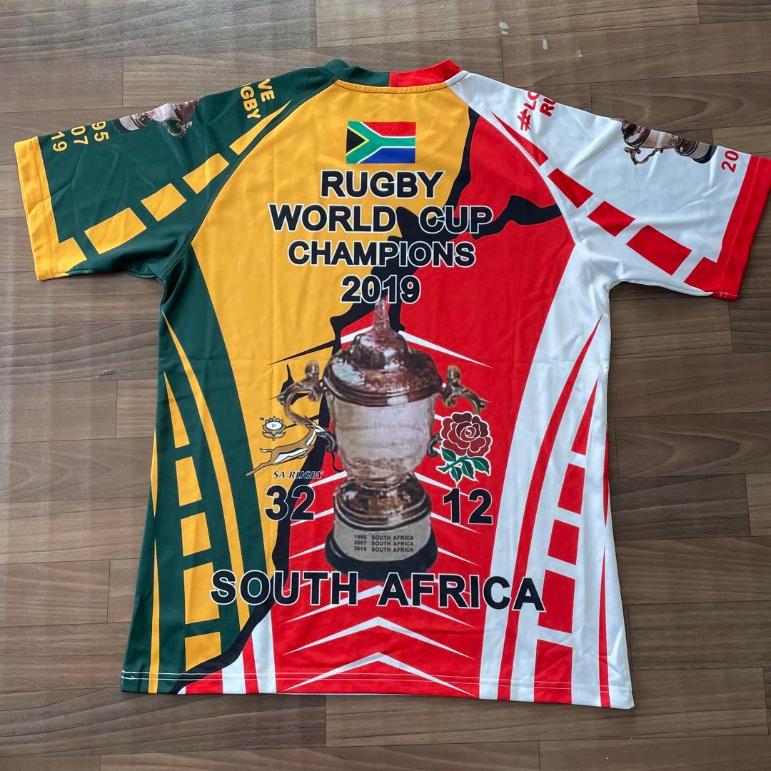 劇レア　ワールドカップ　アシックス　ラグビー　南アフリカ　イングランド　決勝戦