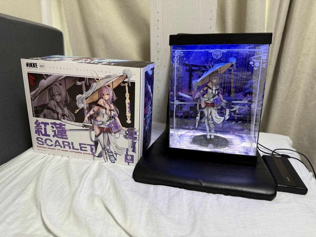 NIKKE 紅蓮 1/7 完成品フィギュア➕専用 展示ケース ZSH6956U