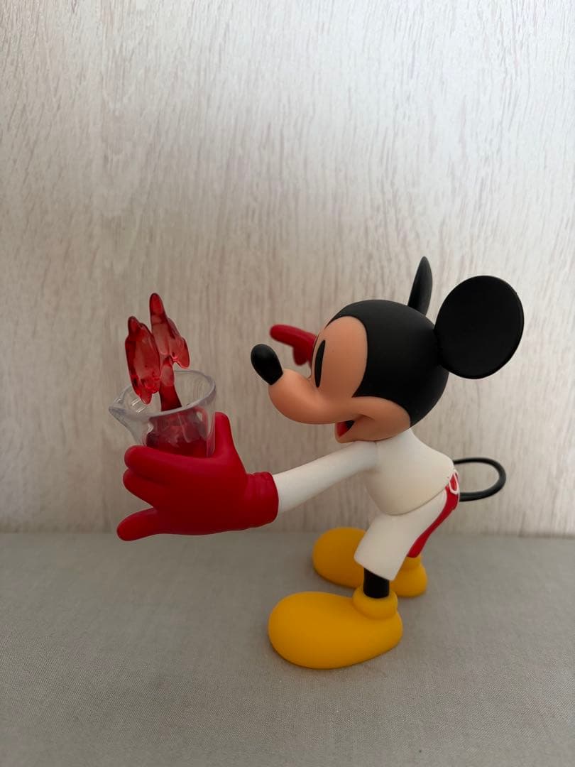 ディズニー　VCD MICKEY MOUSE 科学者　ミッキー フィギュア